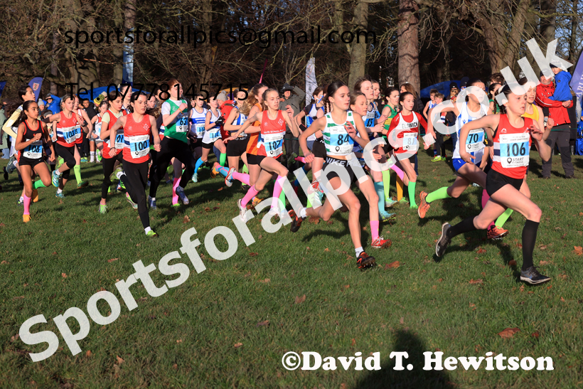 Girls Under-13s 2025 North Eastern Champs. Photo: David T. Hewiton/Sports for All Pics